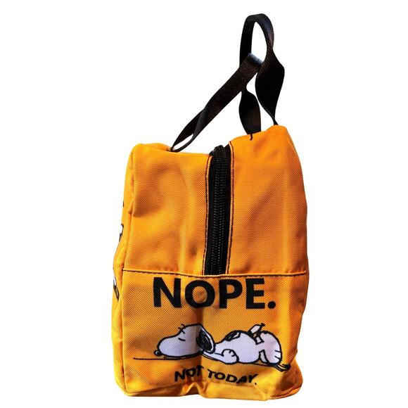 New - Peanuts, Snoopy Lunch Bag, Cooler, Thermal Insulated Tote - Picture 3 of 5